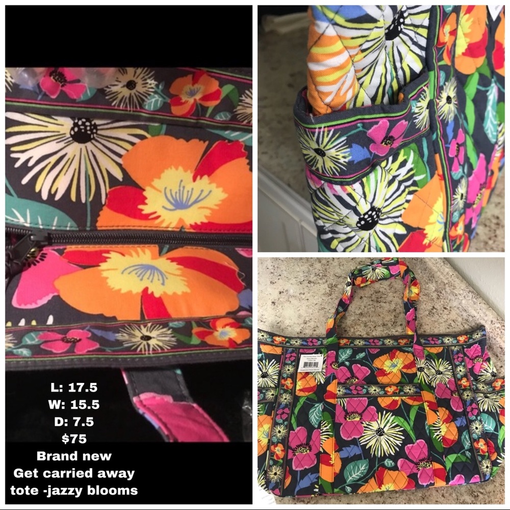 Vera Bradley get carried away tote